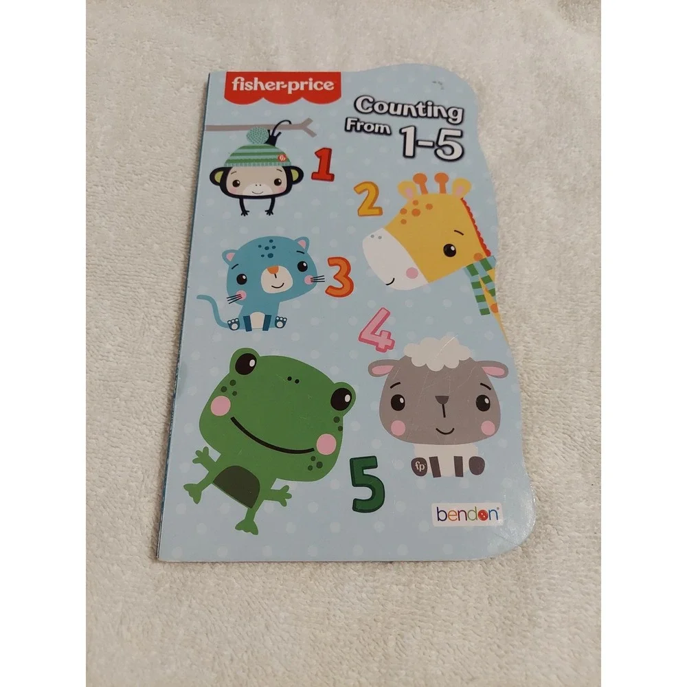 Fisher‎ Price Counting From 1 to 5 Board Book Bendon Learning Toddler